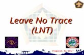 Leave No Trace  ( LNT )