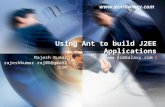 Using Ant to build J2EE Applications