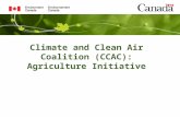 Climate and Clean Air Coalition (CCAC): Agriculture Initiative