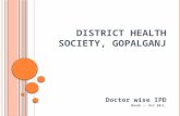 District Health Society,  Gopalganj