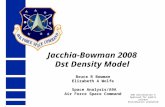 Jacchia-Bowman 2008 Dst Density Model