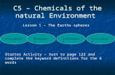 C5 – Chemicals of the natural Environment
