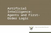 Artificial Intelligence:  Agents and First-Order Logic