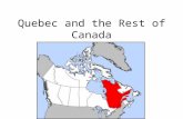 Quebec and the Rest of Canada