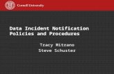 Data Incident Notification Policies and Procedures