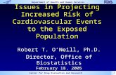 Issues in Projecting Increased Risk of Cardiovascular Events to the Exposed Population