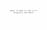 What is New in SAS 9.2? Graphics and More
