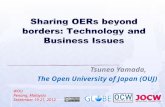 Sharing OERs beyond borders:  Technology  and Business Issues