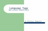 Language Tags and Locale Identifiers
