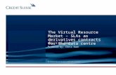 The Virtual Resource Market – SLAs as derivatives contracts for the data centre
