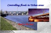 Controlling floods in Urban areas