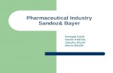 Pharmaceutical Industry Sandoz& Bayer