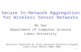 Secure In-Network Aggregation for Wireless Sensor Networks