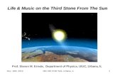 Life & Music on the Third Stone From The Sun
