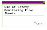 Use of Safety Monitoring Flow Sheets