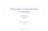Declarative Programming Techniques