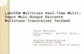 LabVIEW Multicore Real-Time  Multi-Input  Muli -Output Discrete  Multitone Transceiver Testbed