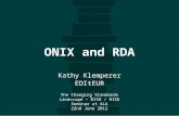 ONIX and RDA