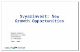 Svyazinvest: New Growth Opportunities