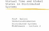 Virtual Time and Global States in Distributed Systems
