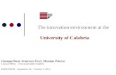 Giuseppe Rossi, Francesca Tucci, Massimo Paturzo Liaison Office – Università della Calabria