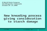 New kneading process giving consideration  to starch damage