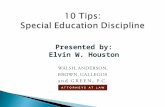 10 Tips: Special Education Discipline