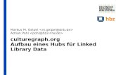 culturegraph Aufbau eines Hubs für Linked Library Data