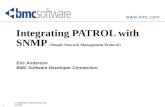 Integrating PATROL with SNMP  (Simple Network Management Protocol)
