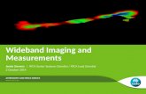 Wideband Imaging and Measurements