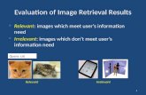 Evaluation of Image Retrieval Results