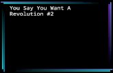 You Say You Want A Revolution #2