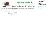 Worksheet Practice  10-7