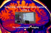 Teaching with Immersive Gaming CPD 1