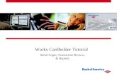 Works Cardholder Tutorial