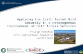 Applying the Earth System Grid Security in a  Heterogenous  Environment of Data Access Services