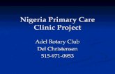 Nigeria Primary Care Clinic Project