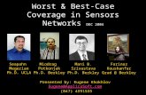 Worst & Best-Case Coverage in Sensors Networks  DEC 2004