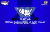 RISSApps Implementation of GJXDM through Microsoft Visual Studio