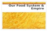 Our Food System & Empire