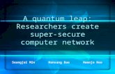 A quantum leap: Researchers create super-secure computer network