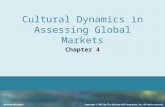 Cultural  Dynamics in  Assessing  Global Markets