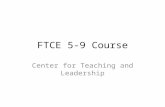 FTCE 5-9  Course
