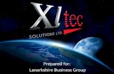 Prepared for:  Lanarkshire Business Group