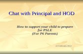 Chat with Principal and HOD