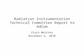 Radiation Instrumentation Technical Committee Report to  AdCom