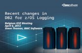 Recent changes in  DB2 for z/OS Logging