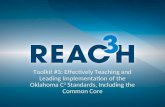 Part 2: Teaching the Oklahoma C 3  Standards