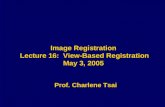 Image Registration  Lecture 16:  View-Based Registration May 3, 2005