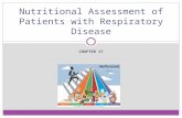 Nutritional Assessment of Patients with Respiratory Disease